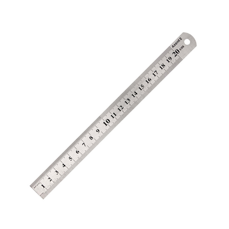 Линейка стальная Axent 7720