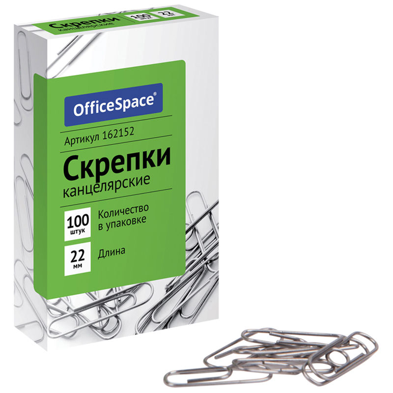 Скрепки OfficeSpace 162152